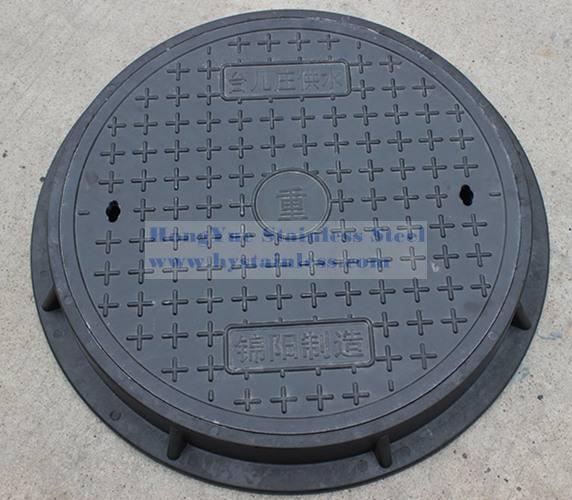 B125 Manhole Cover with ductile iron 
