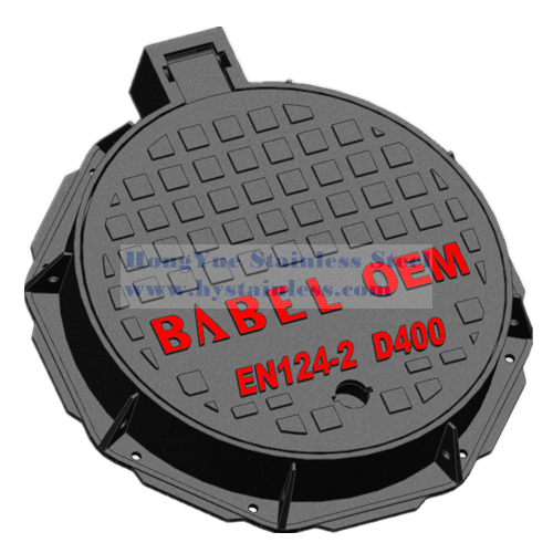 D400 Manhole Cover with ductile iron 