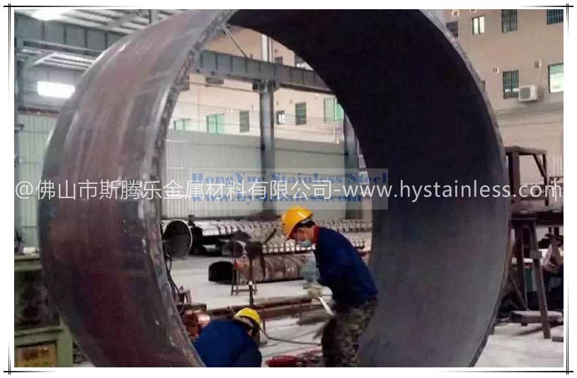 Large thick walled pipe