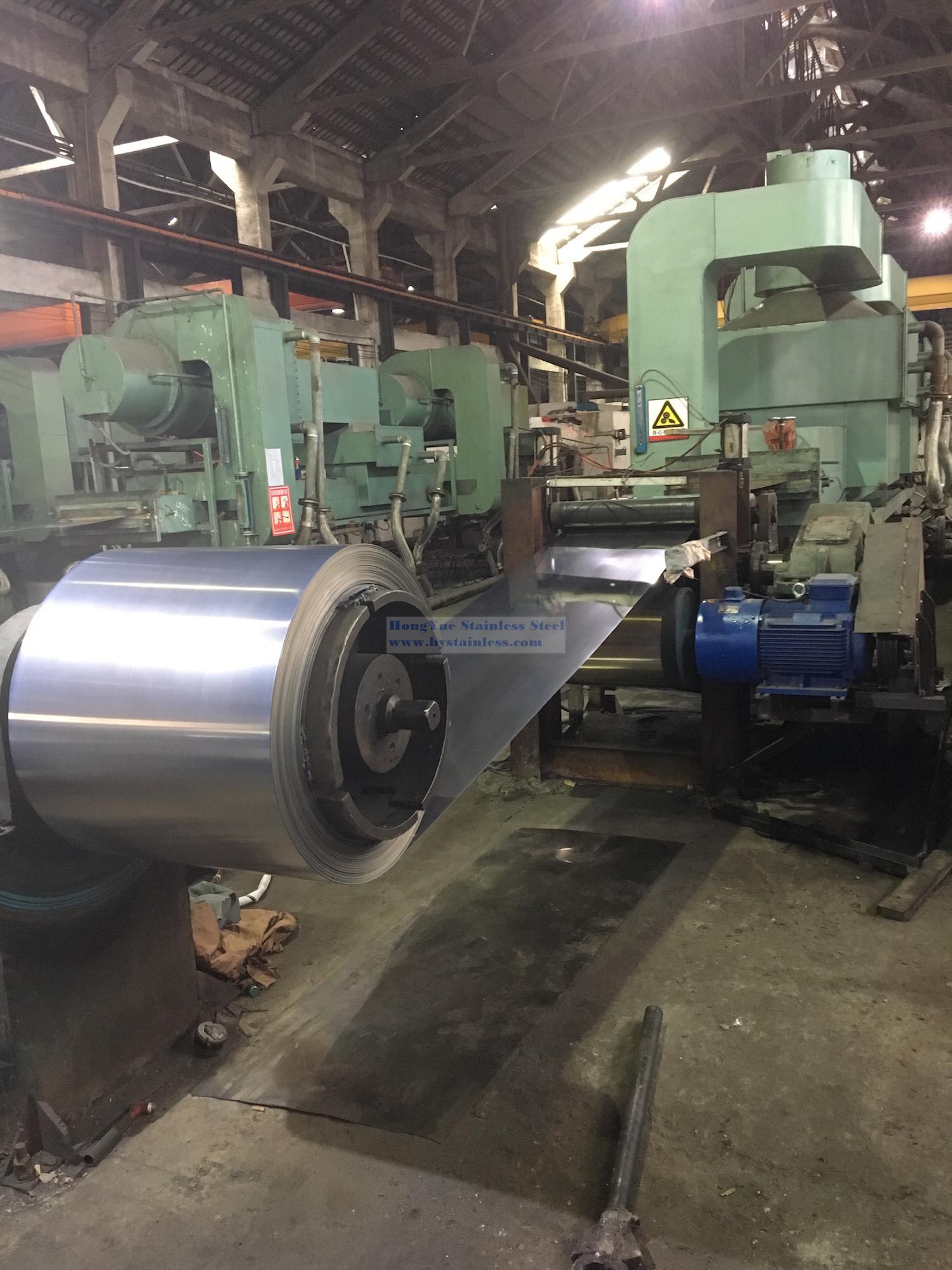 Stainless steel cold rolling factory
